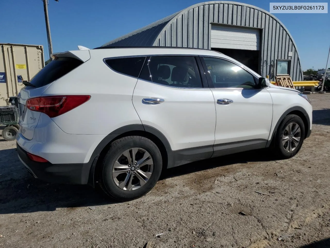 2015 Hyundai Santa Fe Sport VIN: 5XYZU3LB0FG261173 Lot: 74452214