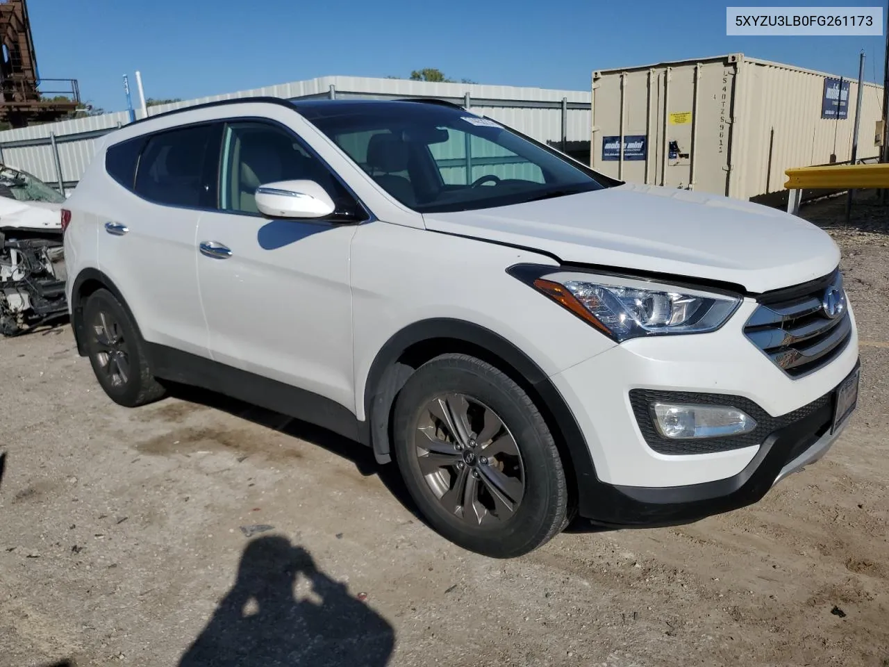 2015 Hyundai Santa Fe Sport VIN: 5XYZU3LB0FG261173 Lot: 74452214