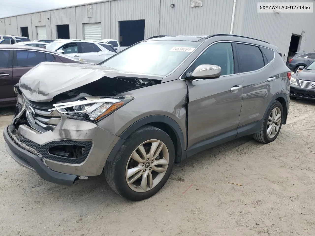 2015 Hyundai Santa Fe Sport VIN: 5XYZW4LA0FG271466 Lot: 74658094