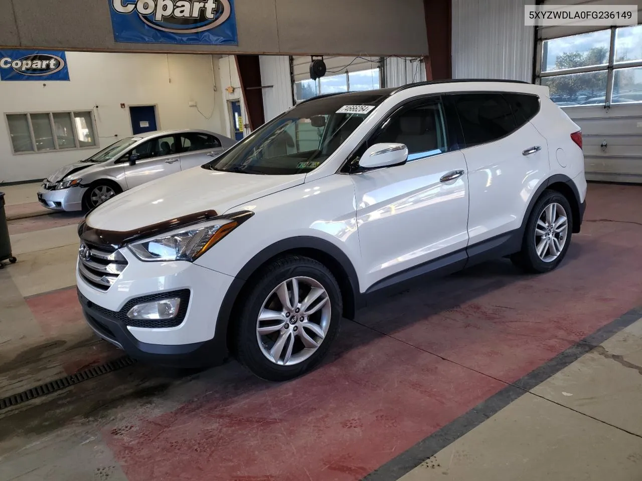 2015 Hyundai Santa Fe Sport VIN: 5XYZWDLA0FG236149 Lot: 74666264