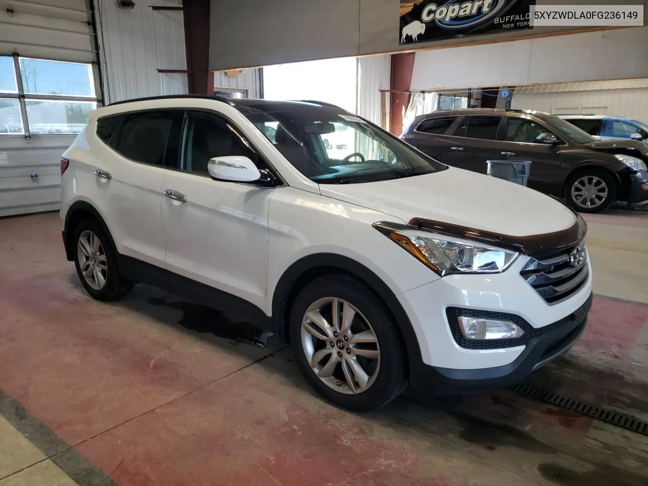 2015 Hyundai Santa Fe Sport VIN: 5XYZWDLA0FG236149 Lot: 74666264