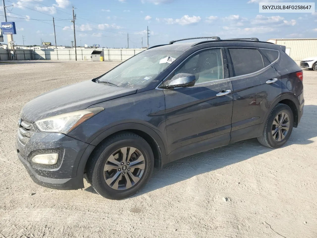 2015 Hyundai Santa Fe Sport VIN: 5XYZU3LB4FG258647 Lot: 74686364