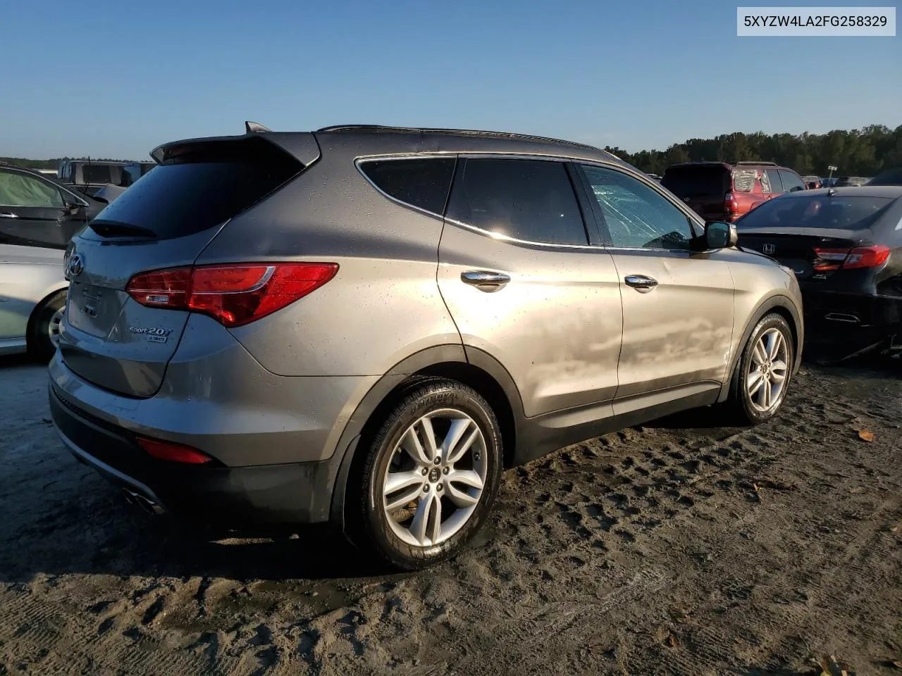 2015 Hyundai Santa Fe Sport VIN: 5XYZW4LA2FG258329 Lot: 74731364