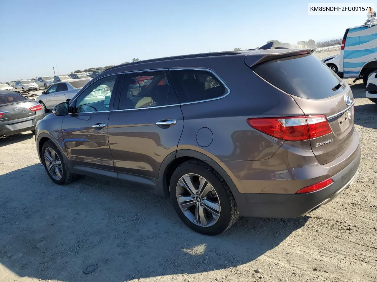 KM8SNDHF2FU091571 2015 Hyundai Santa Fe Gls