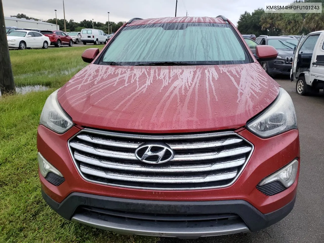 2015 Hyundai Santa Fe Gls VIN: KM8SM4HF0FU101243 Lot: 74758104