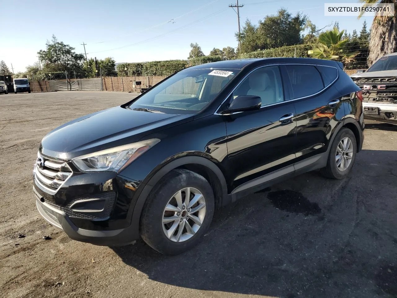 2015 Hyundai Santa Fe Sport VIN: 5XYZTDLB1FG290741 Lot: 74830584