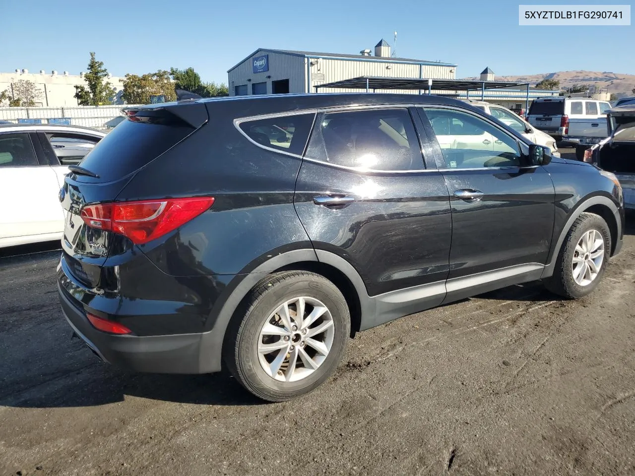 2015 Hyundai Santa Fe Sport VIN: 5XYZTDLB1FG290741 Lot: 74830584