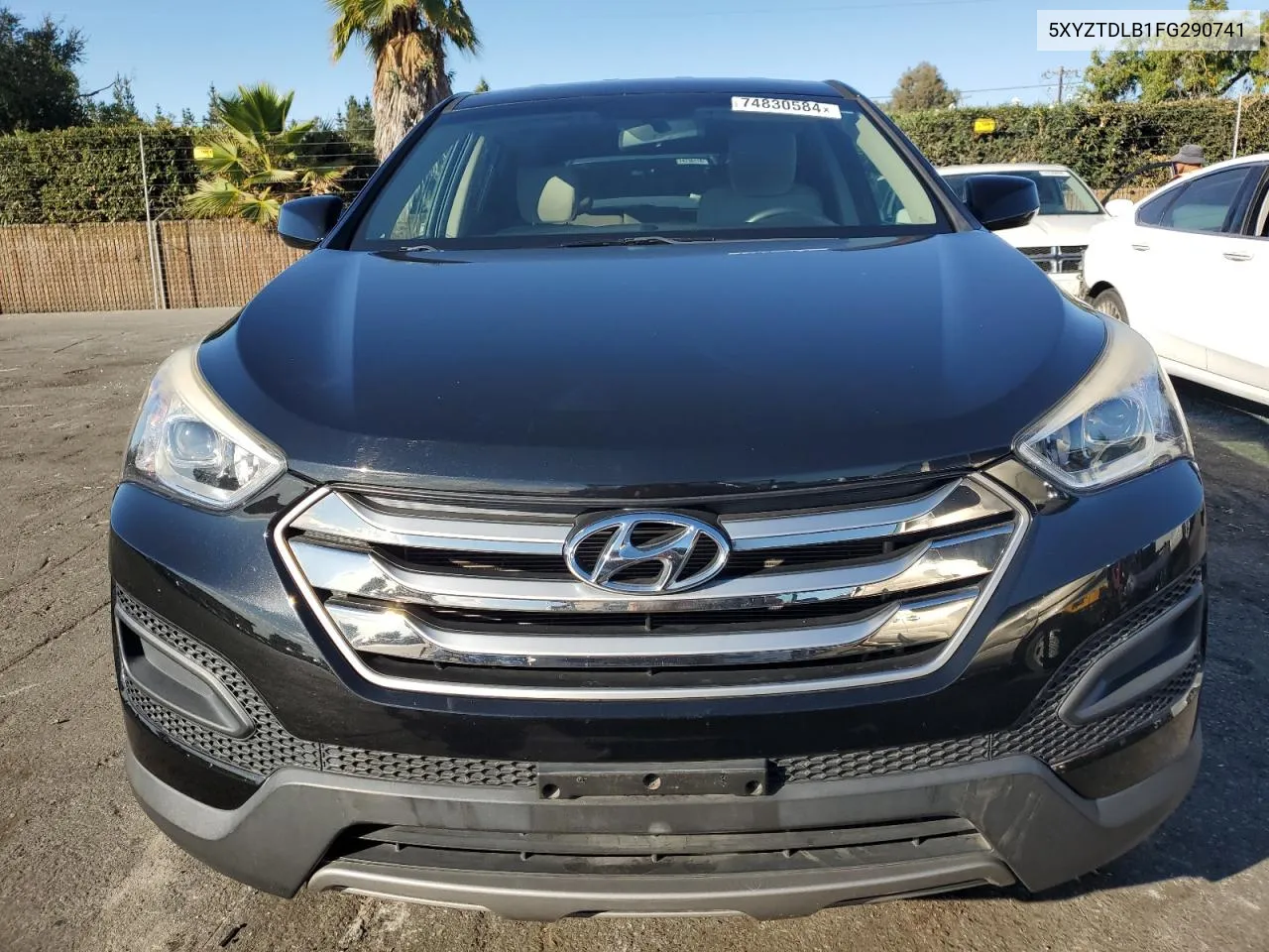 2015 Hyundai Santa Fe Sport VIN: 5XYZTDLB1FG290741 Lot: 74830584