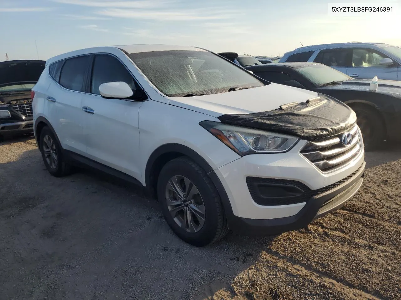 2015 Hyundai Santa Fe Sport VIN: 5XYZT3LB8FG246391 Lot: 74860574