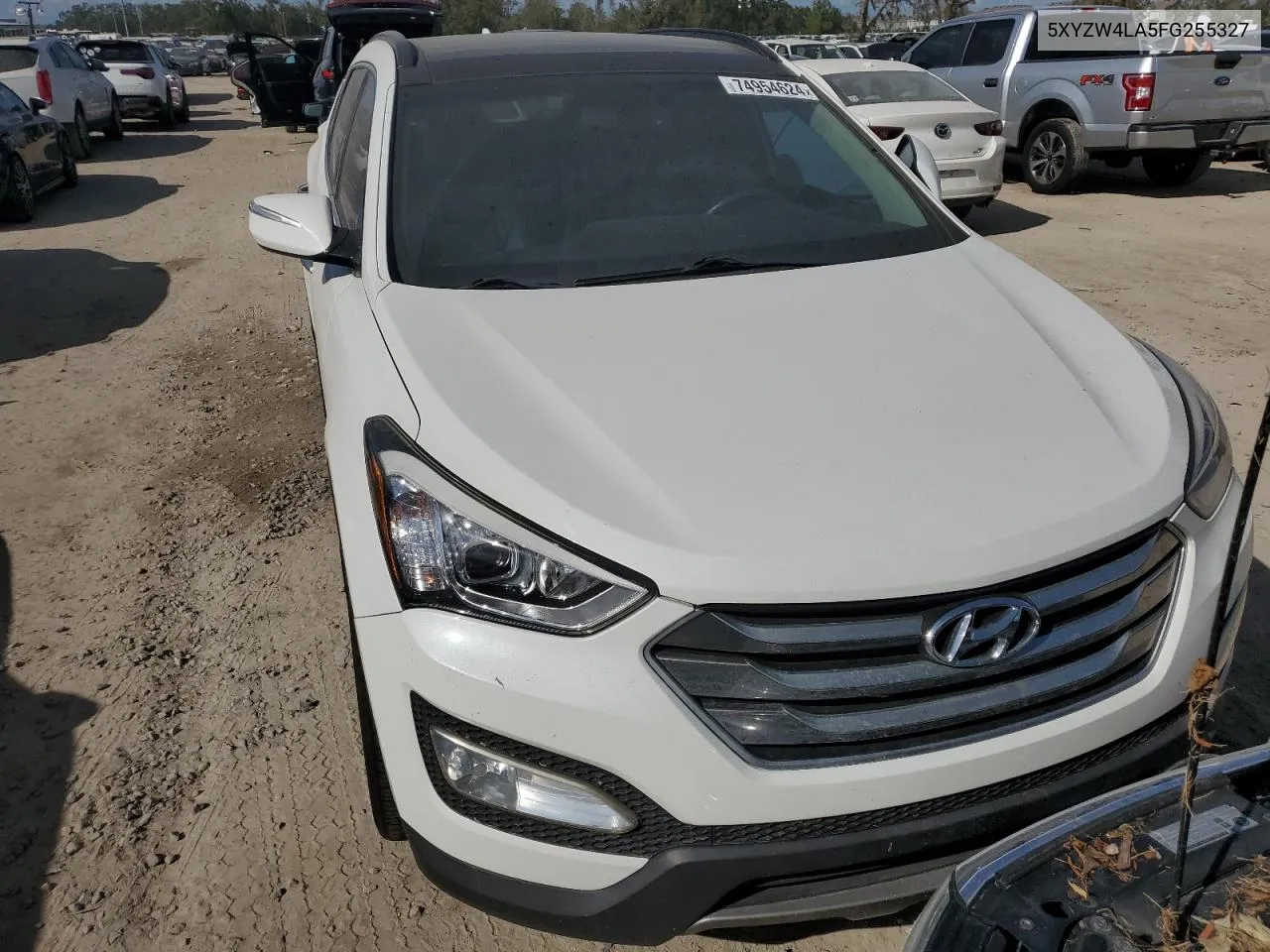 2015 Hyundai Santa Fe Sport VIN: 5XYZW4LA5FG255327 Lot: 74954624