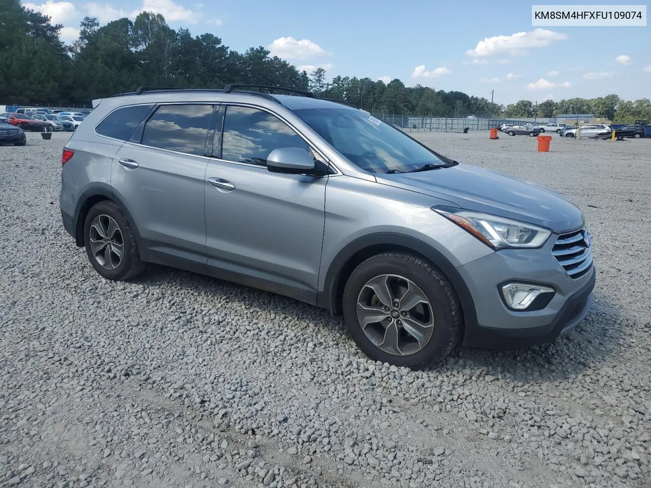 KM8SM4HFXFU109074 2015 Hyundai Santa Fe Gls