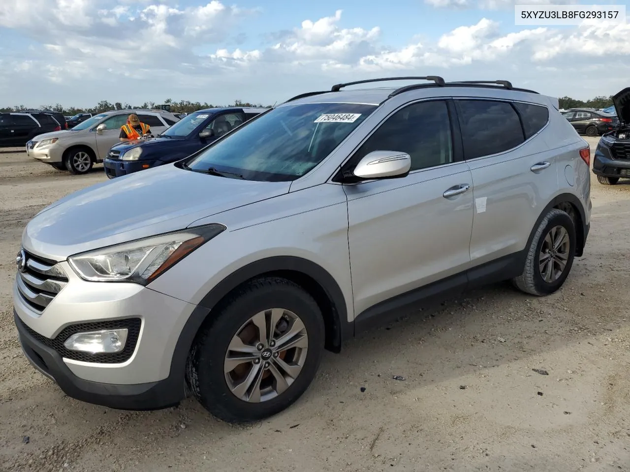 2015 Hyundai Santa Fe Sport VIN: 5XYZU3LB8FG293157 Lot: 75046484