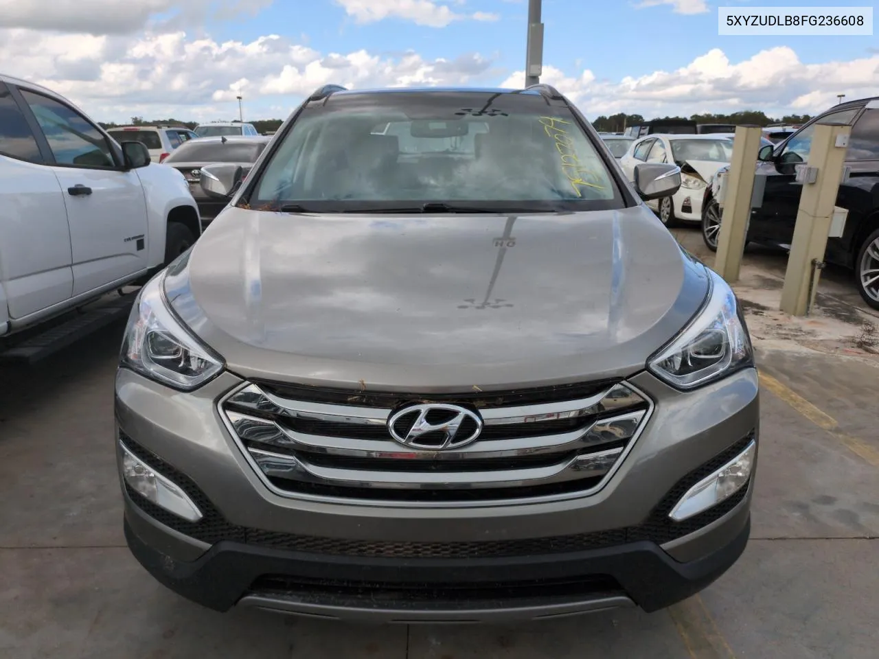 2015 Hyundai Santa Fe Sport VIN: 5XYZUDLB8FG236608 Lot: 75127074