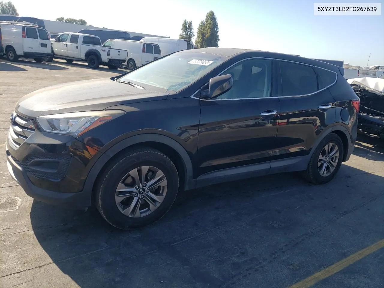 5XYZT3LB2FG267639 2015 Hyundai Santa Fe Sport