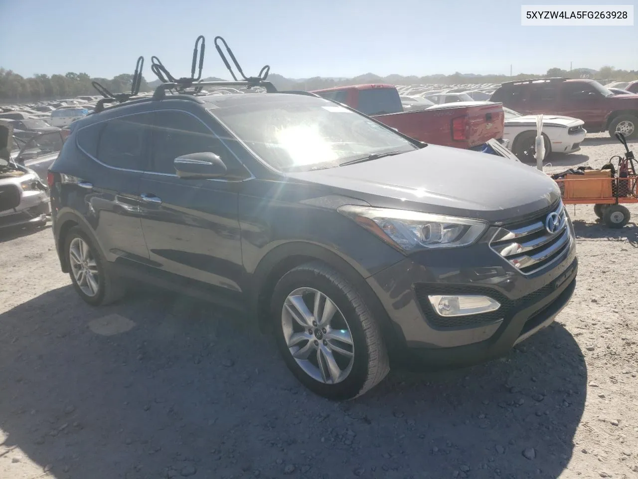 2015 Hyundai Santa Fe Sport VIN: 5XYZW4LA5FG263928 Lot: 75433494