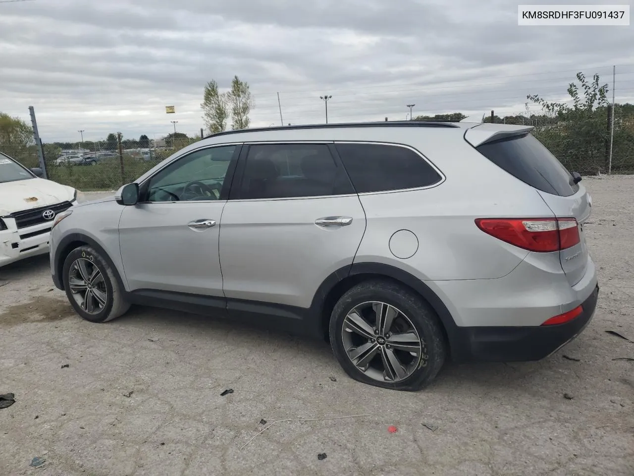 2015 Hyundai Santa Fe Gls VIN: KM8SRDHF3FU091437 Lot: 75499784