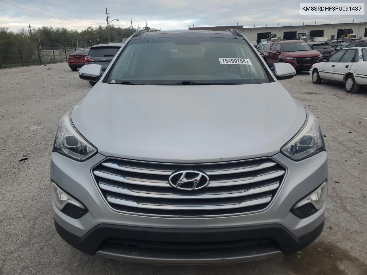 2015 Hyundai Santa Fe Gls VIN: KM8SRDHF3FU091437 Lot: 75499784