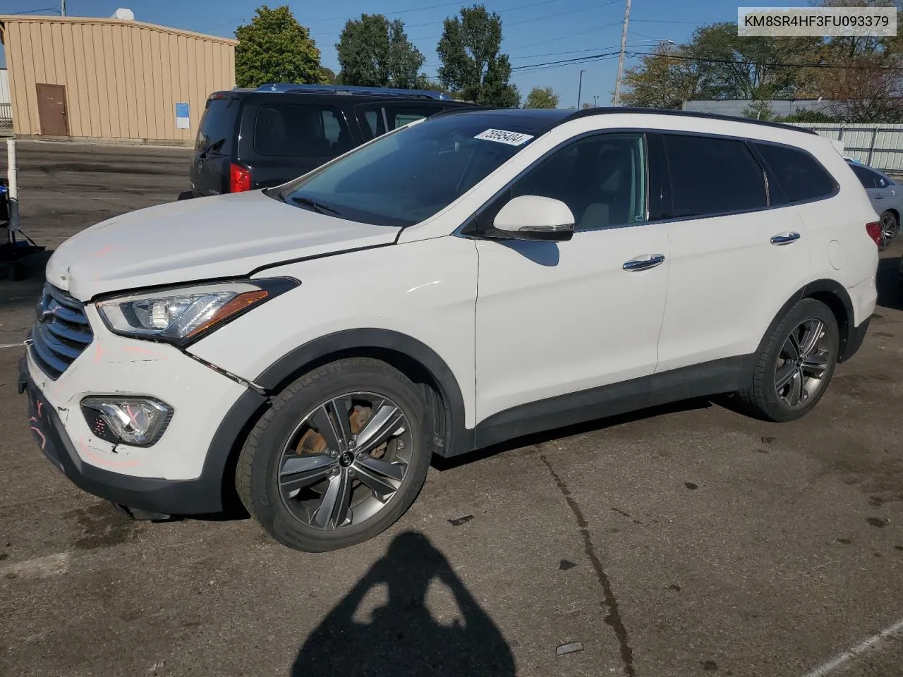 2015 Hyundai Santa Fe Gls VIN: KM8SR4HF3FU093379 Lot: 75595404