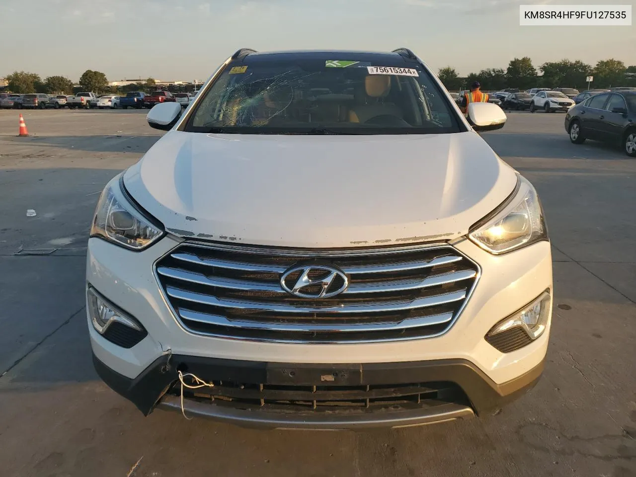 2015 Hyundai Santa Fe Gls VIN: KM8SR4HF9FU127535 Lot: 75615344