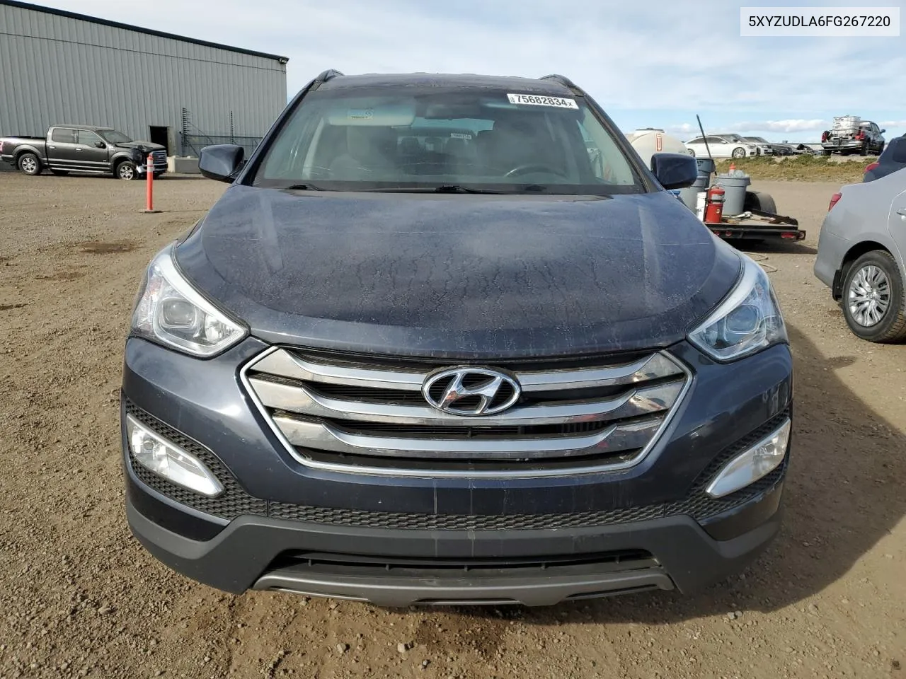 2015 Hyundai Santa Fe Sport VIN: 5XYZUDLA6FG267220 Lot: 75682834