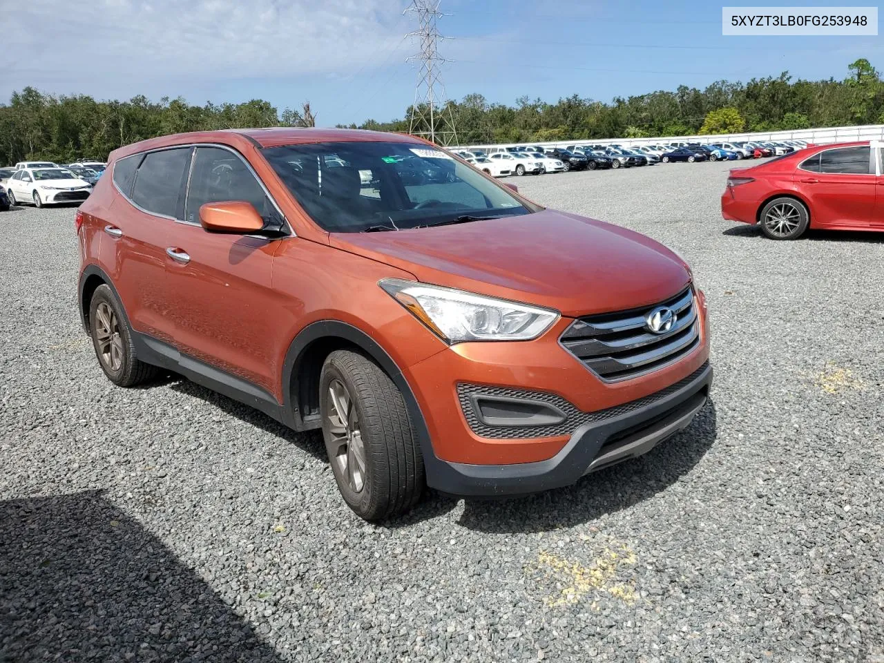 2015 Hyundai Santa Fe Sport VIN: 5XYZT3LB0FG253948 Lot: 75892054