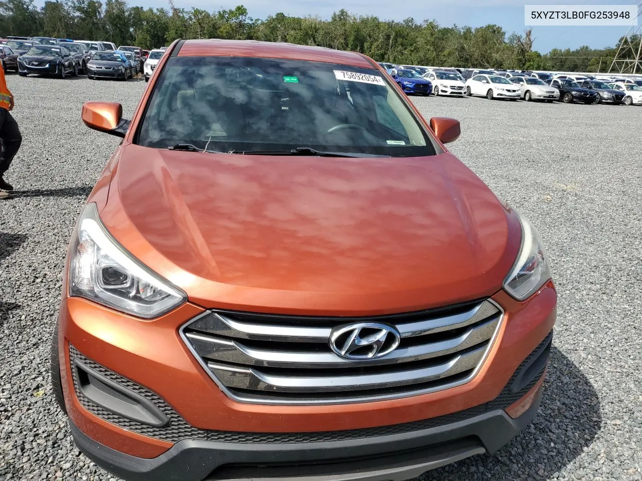 2015 Hyundai Santa Fe Sport VIN: 5XYZT3LB0FG253948 Lot: 75892054