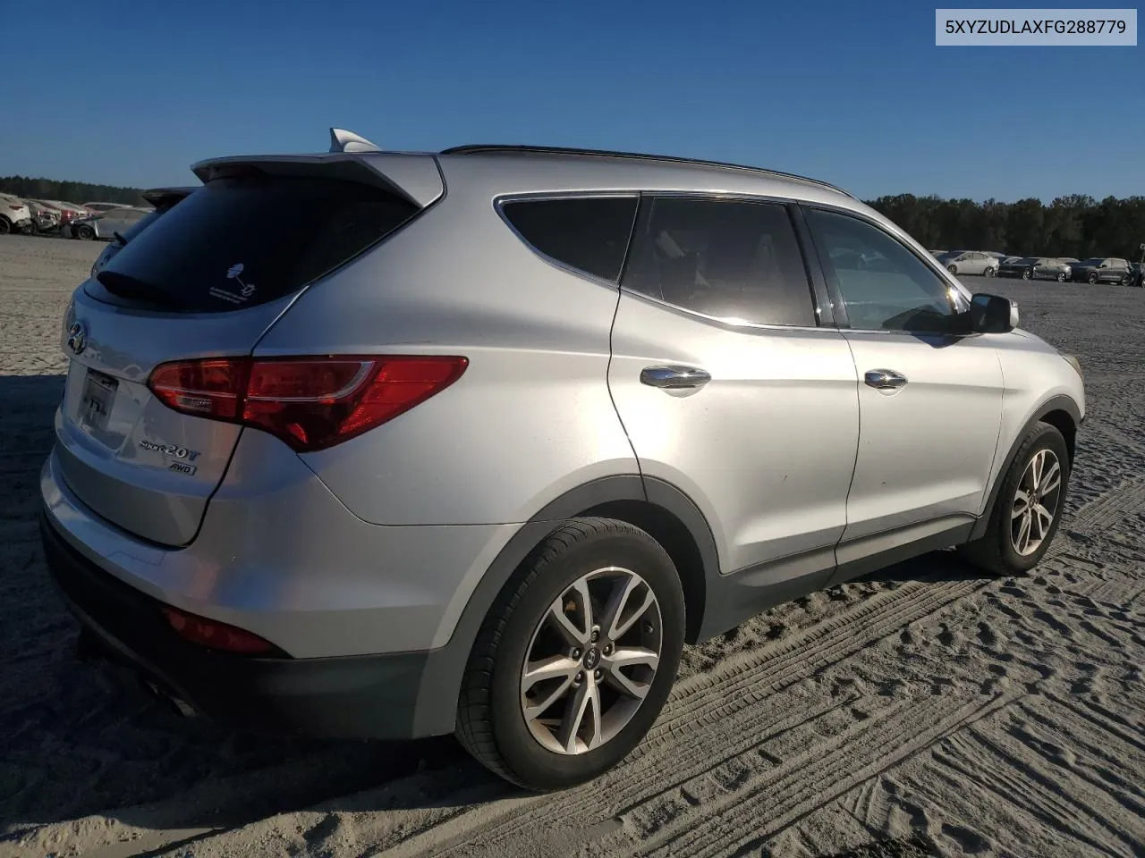 2015 Hyundai Santa Fe Sport VIN: 5XYZUDLAXFG288779 Lot: 76032854