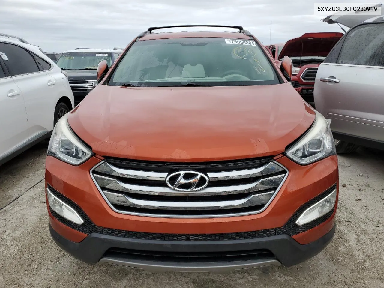 2015 Hyundai Santa Fe Sport VIN: 5XYZU3LB0FG280919 Lot: 76050384