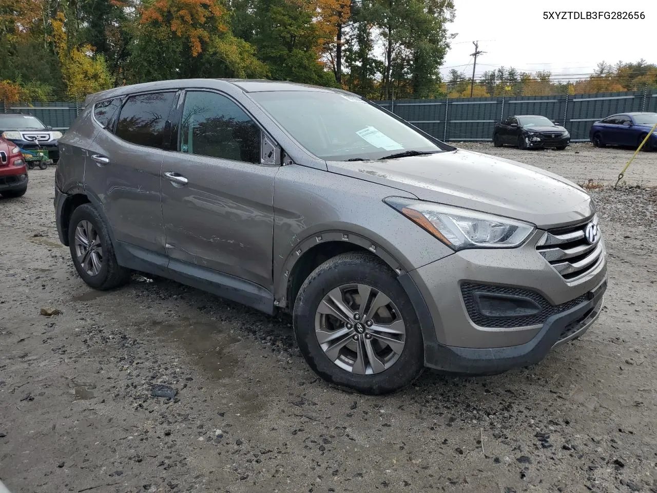 2015 Hyundai Santa Fe Sport VIN: 5XYZTDLB3FG282656 Lot: 76053914