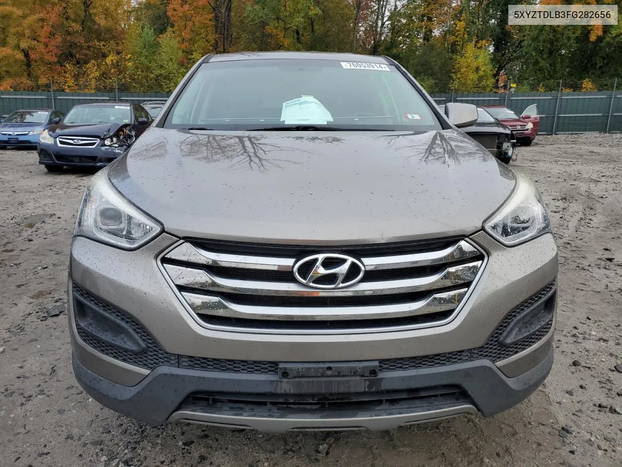 2015 Hyundai Santa Fe Sport VIN: 5XYZTDLB3FG282656 Lot: 76053914