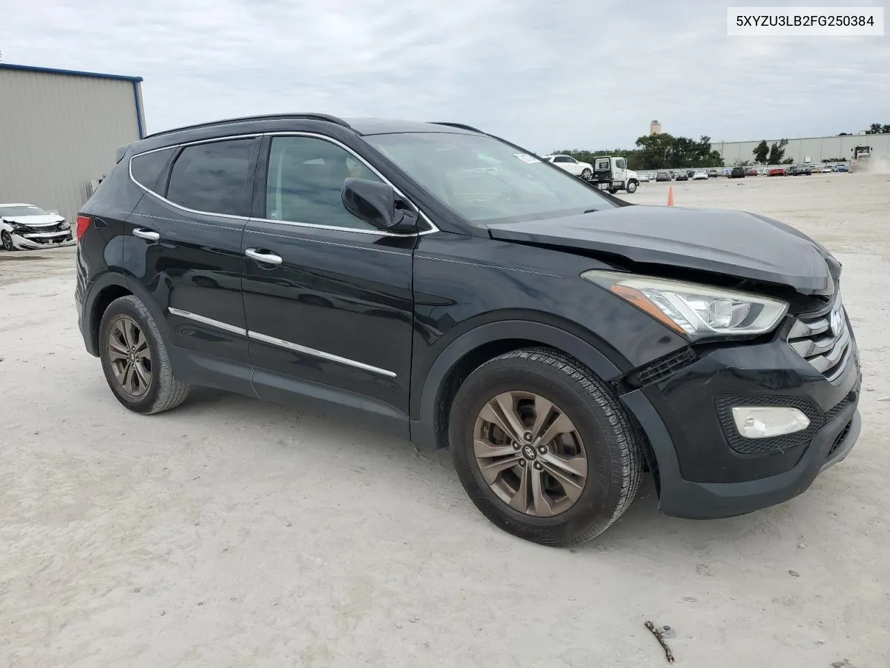 2015 Hyundai Santa Fe Sport VIN: 5XYZU3LB2FG250384 Lot: 76127264