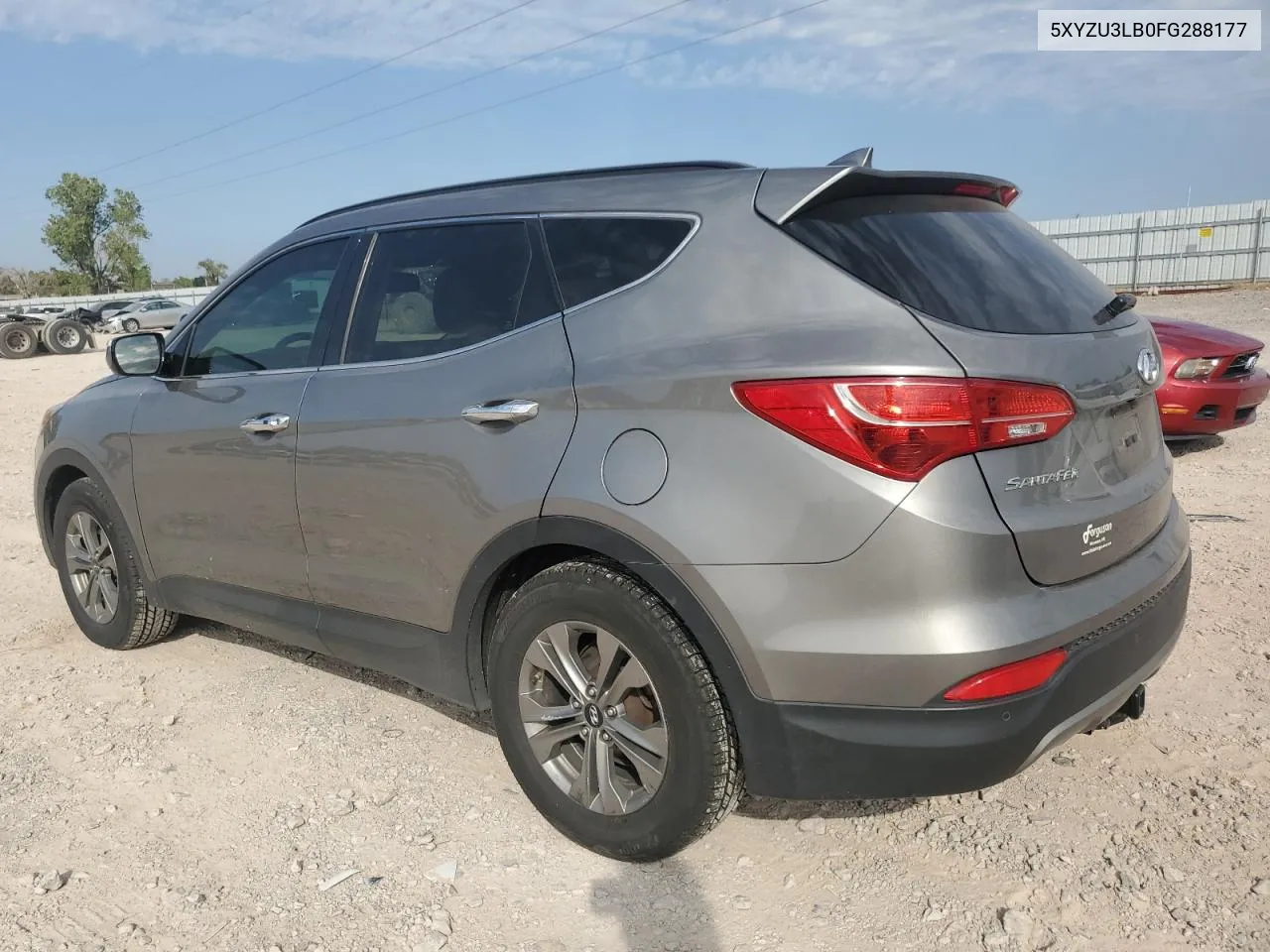 2015 Hyundai Santa Fe Sport VIN: 5XYZU3LB0FG288177 Lot: 76377444