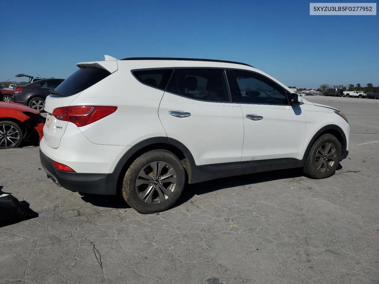 2015 Hyundai Santa Fe Sport VIN: 5XYZU3LB5FG277952 Lot: 76394704