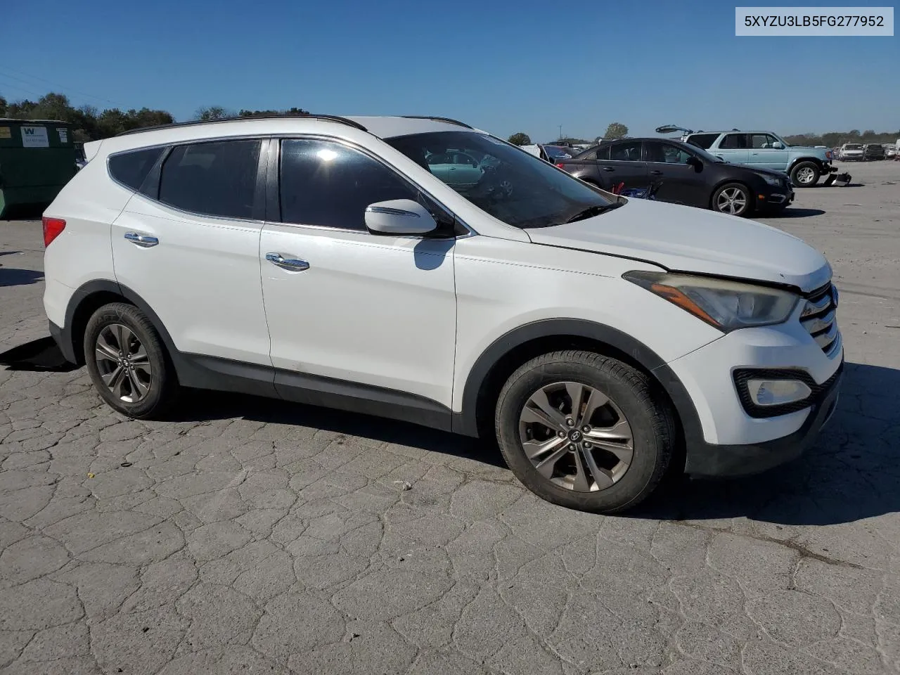 2015 Hyundai Santa Fe Sport VIN: 5XYZU3LB5FG277952 Lot: 76394704