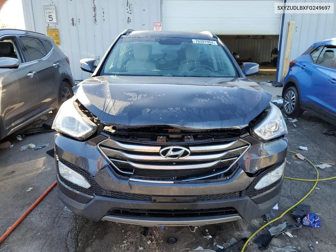 2015 Hyundai Santa Fe Sport VIN: 5XYZUDLBXFG249697 Lot: 76397904