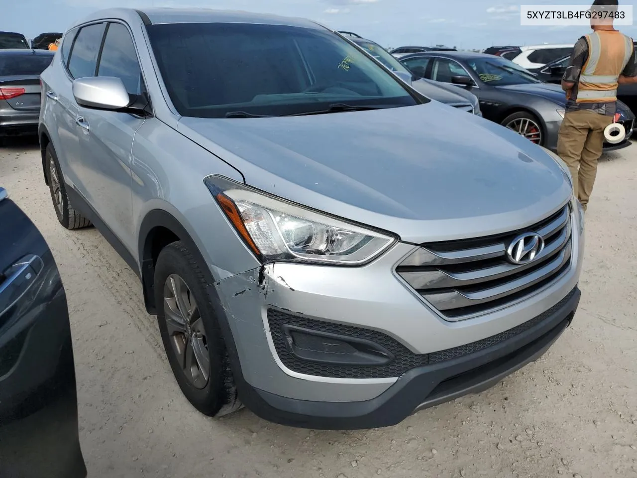 5XYZT3LB4FG297483 2015 Hyundai Santa Fe Sport