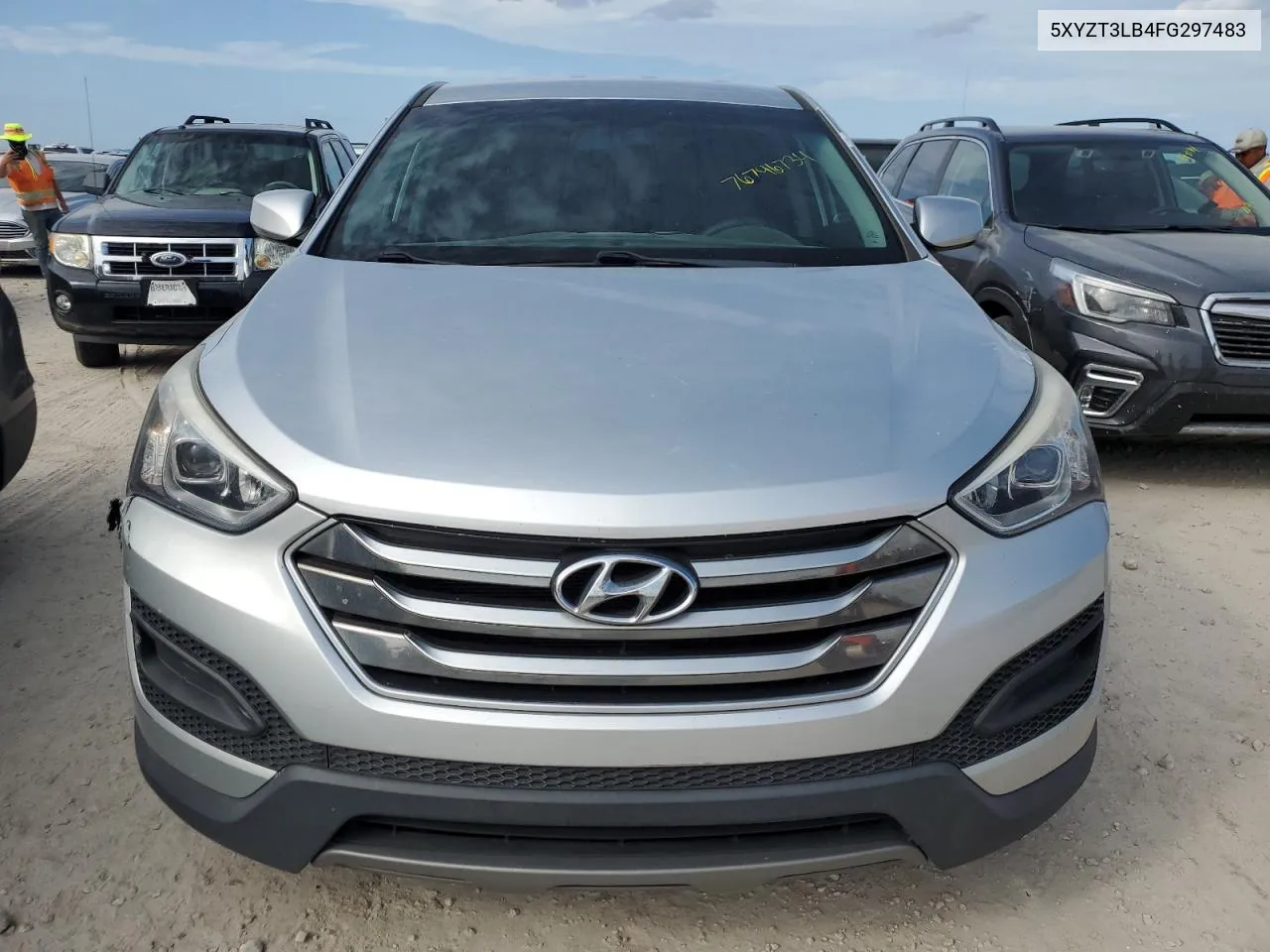 2015 Hyundai Santa Fe Sport VIN: 5XYZT3LB4FG297483 Lot: 76796734