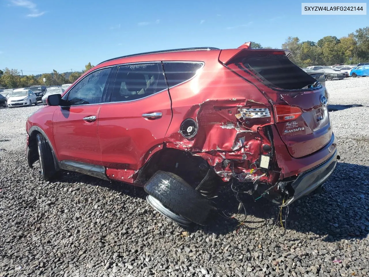 2015 Hyundai Santa Fe Sport VIN: 5XYZW4LA9FG242144 Lot: 76807624