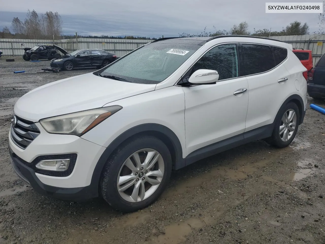 2015 Hyundai Santa Fe Sport VIN: 5XYZW4LA1FG240498 Lot: 76999954