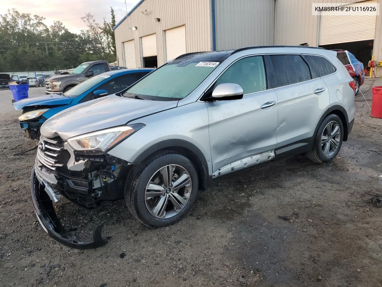 KM8SR4HF2FU116926 2015 Hyundai Santa Fe Gls