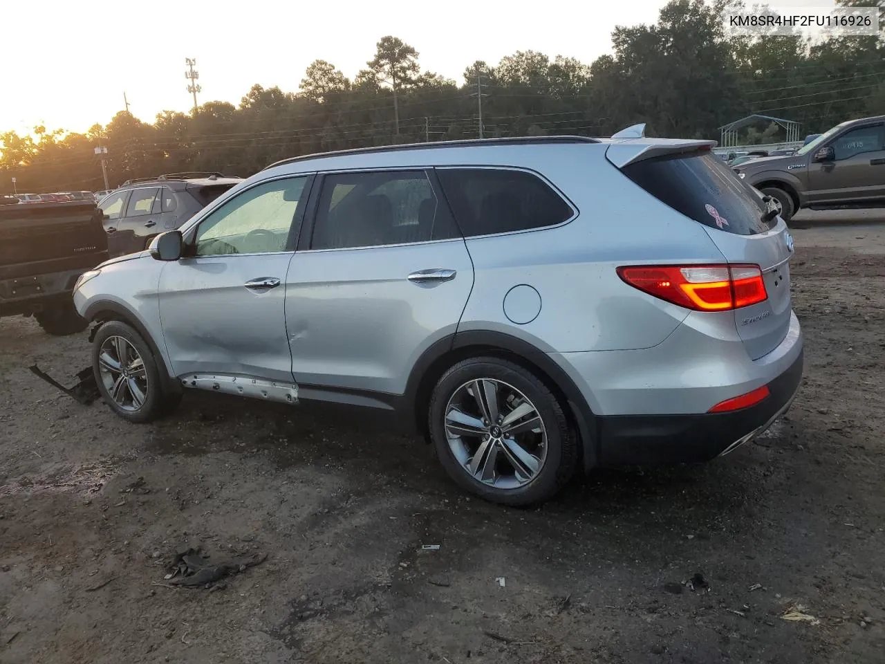 KM8SR4HF2FU116926 2015 Hyundai Santa Fe Gls