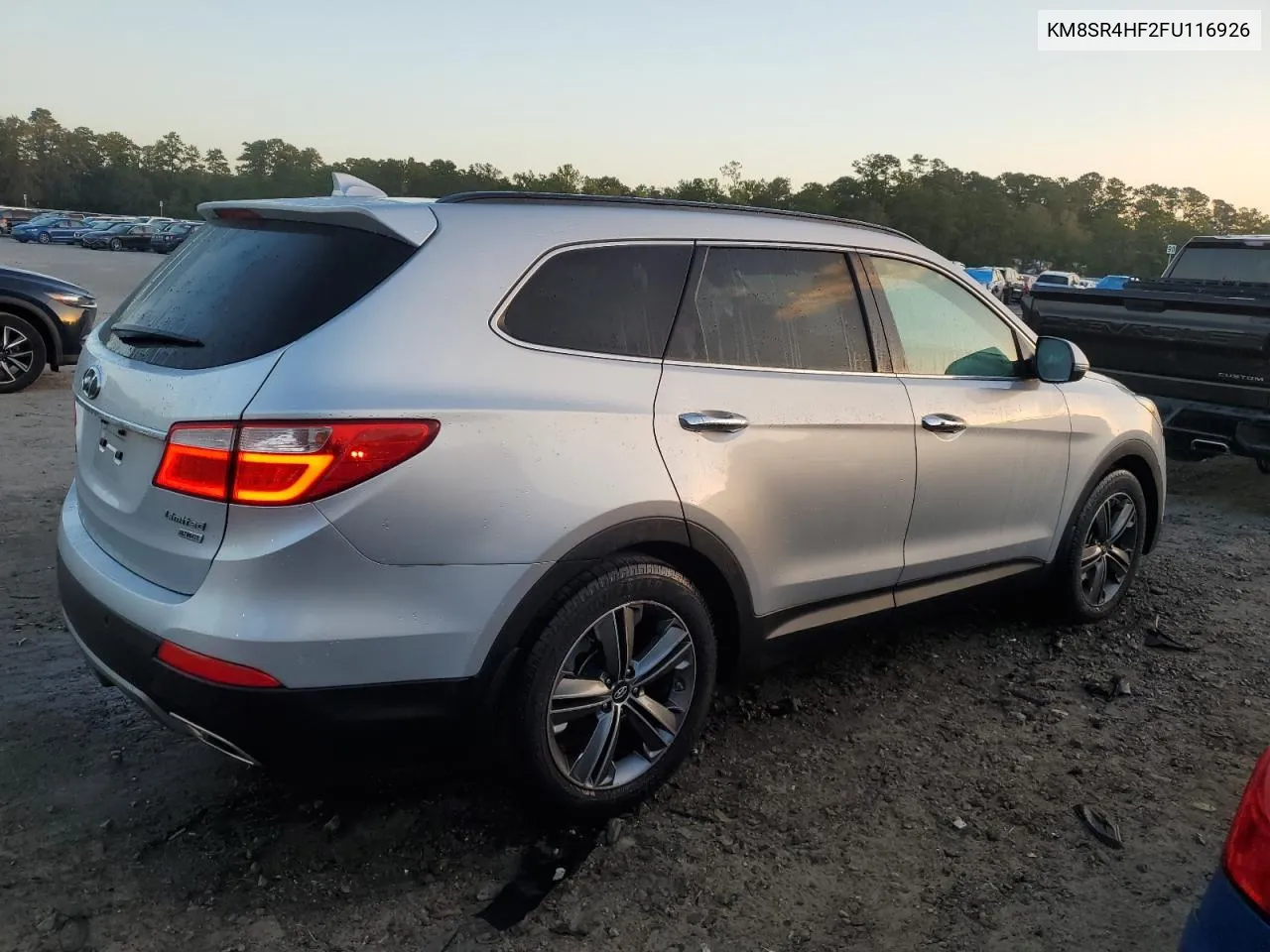 KM8SR4HF2FU116926 2015 Hyundai Santa Fe Gls