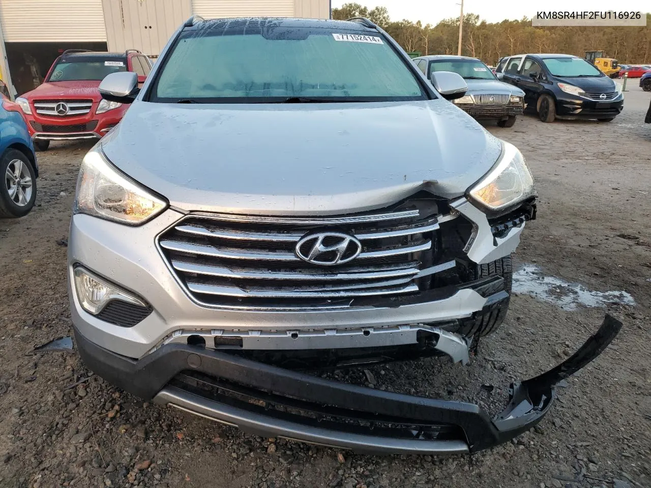 2015 Hyundai Santa Fe Gls VIN: KM8SR4HF2FU116926 Lot: 77152414