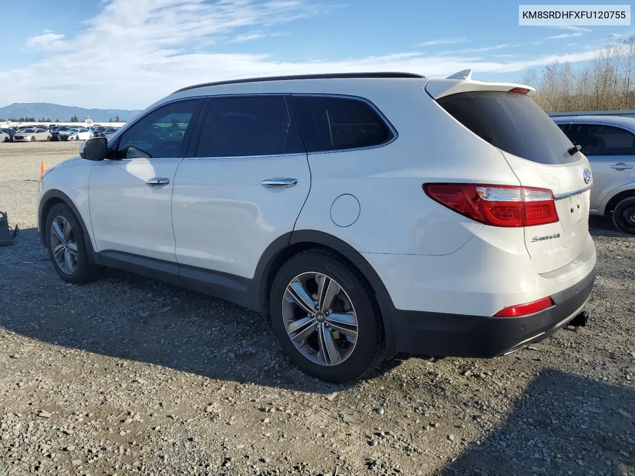 2015 Hyundai Santa Fe Gls VIN: KM8SRDHFXFU120755 Lot: 77445694