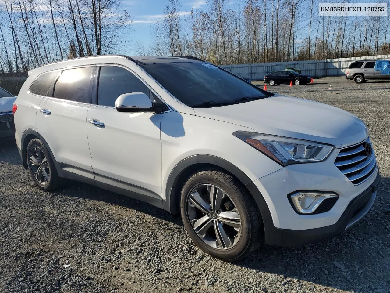 2015 Hyundai Santa Fe Gls VIN: KM8SRDHFXFU120755 Lot: 77445694