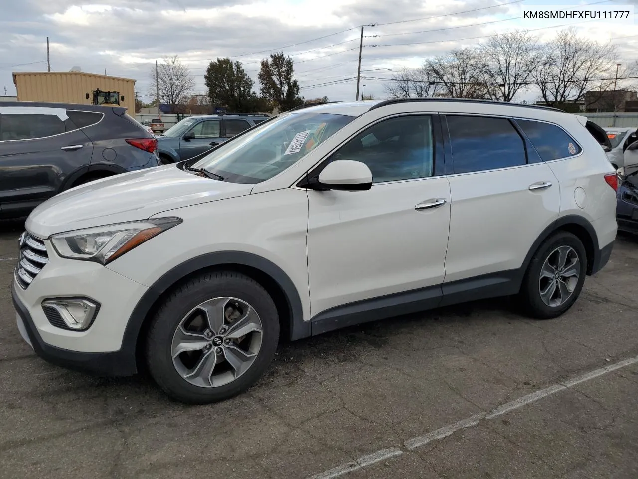 2015 Hyundai Santa Fe Gls VIN: KM8SMDHFXFU111777 Lot: 77741354