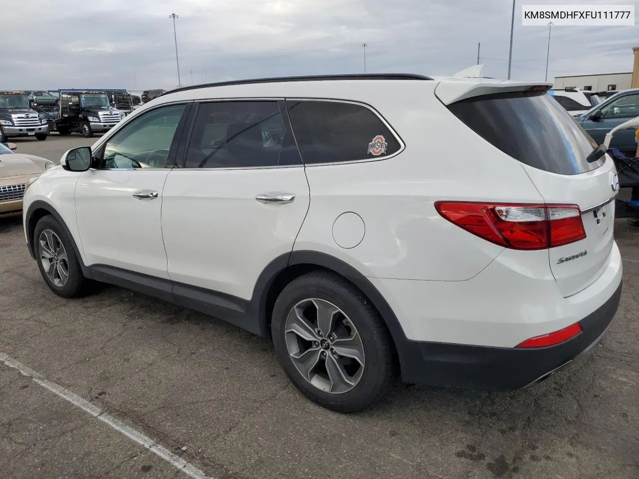 2015 Hyundai Santa Fe Gls VIN: KM8SMDHFXFU111777 Lot: 77741354