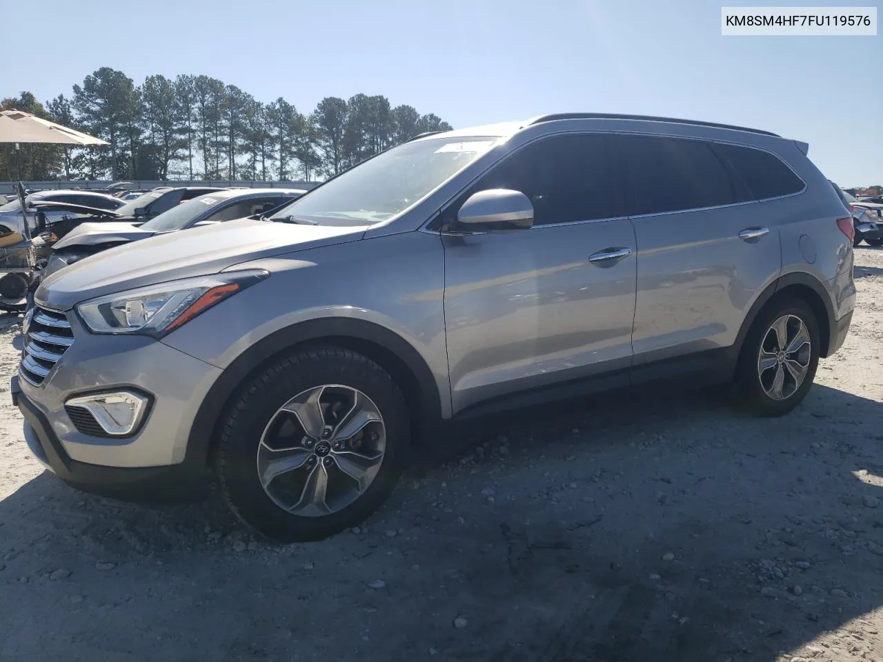 2015 Hyundai Santa Fe Gls VIN: KM8SM4HF7FU119576 Lot: 77792774