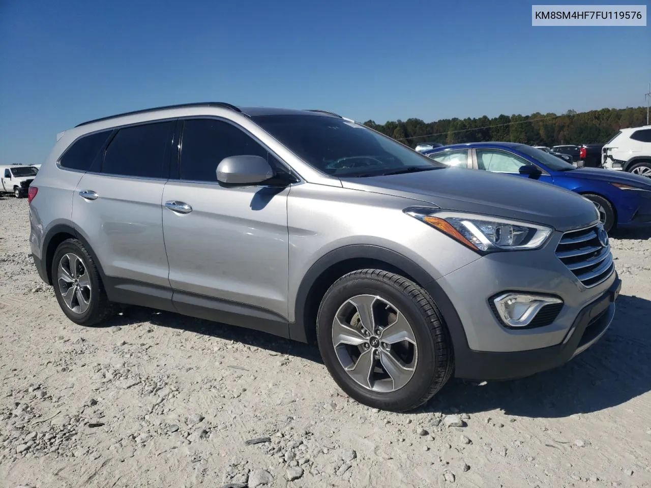 2015 Hyundai Santa Fe Gls VIN: KM8SM4HF7FU119576 Lot: 77792774