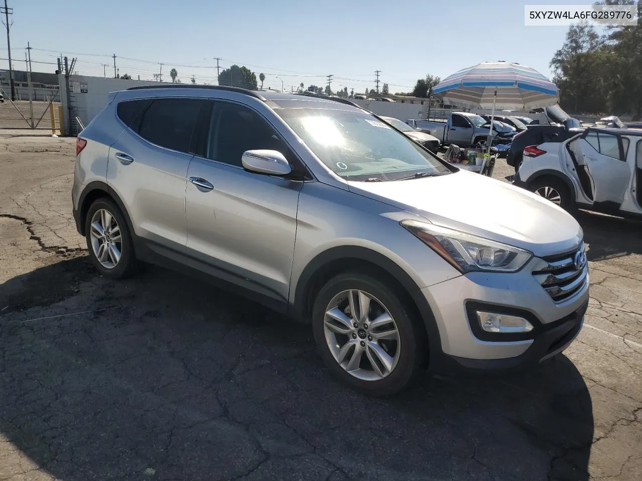 2015 Hyundai Santa Fe Sport VIN: 5XYZW4LA6FG289776 Lot: 77810974